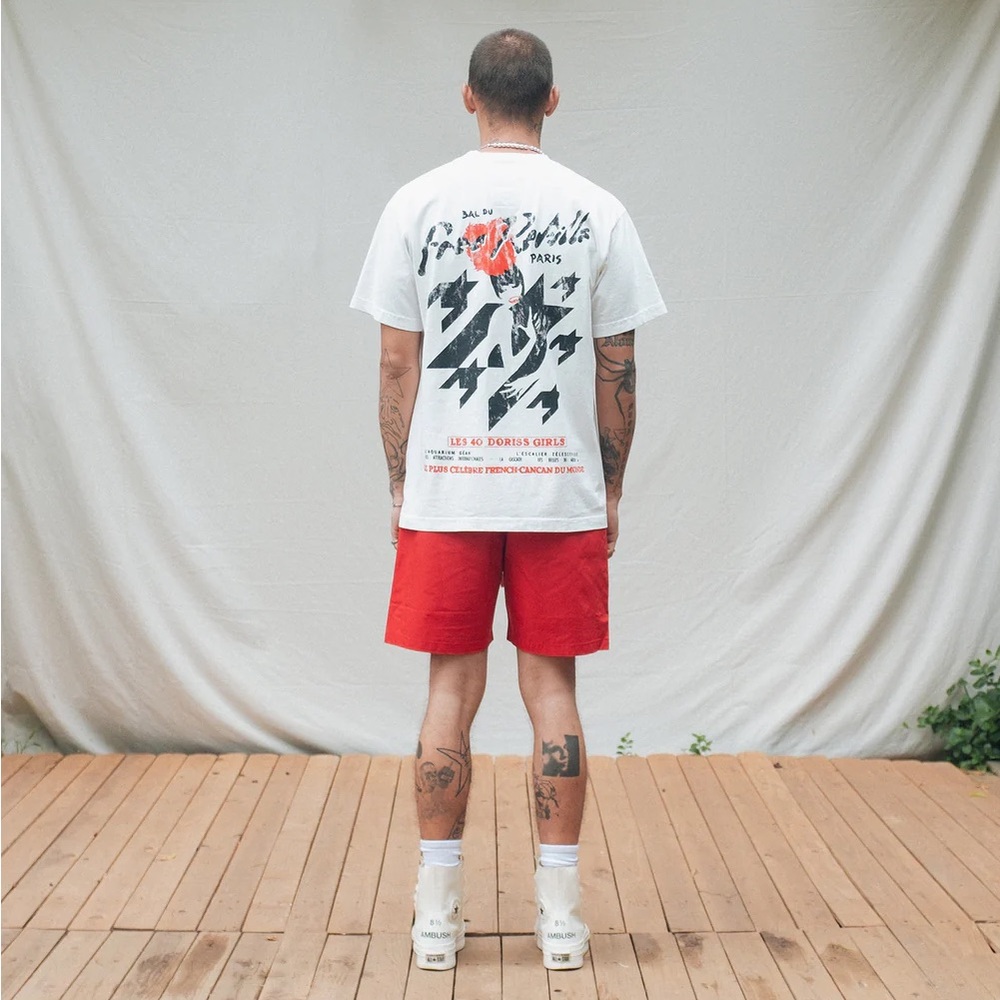 Free Refills MOULIN ROUGE TEE - WHITE - Picture 4 of 4